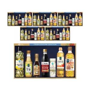 청정원 행복 11호 선물세트, 쇼핑백 포함, 6개(3입 2박스)