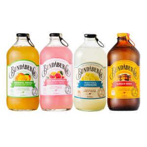 분다버그 4종(망고+핑크자몽+레몬에이드+진저비어) 375ml x 12ea