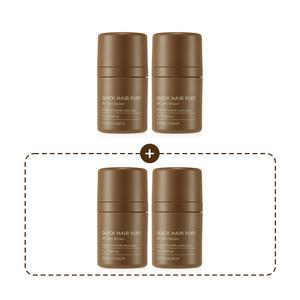 2+2 더페이스샵 퀵 헤어 퍼프 03호 라이트 브라운