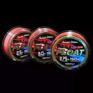 [마루후지]낚시방 마루후지 메가플로트원줄 멀티칼라/13공사 비중 0.96/실크터치 특수가공