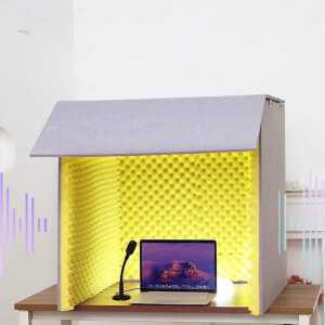 가정용 방음부스 조립식 녹음실 미니 스튜디오 방음막