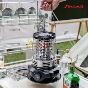 신일 부탄 가스난로 가스히터 휴대용 소형 야외 캠핑 낚시 차박 야외용 가정용 히터 난로 미니 SCG-G1425HS 블랙