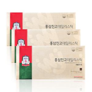정관장 홍삼진고 데일리스틱 10g x 30포 x 3박스 WY