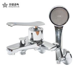 신성금속 고급형 502 욕조샤워기 수전세트 욕실 화장실 샤워기 수도꼭지 교체 샤워수전