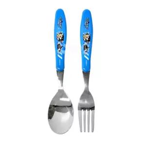 소망상점 헬로카봇 15 베이직 스푼 포크 아기포크 유아용수저