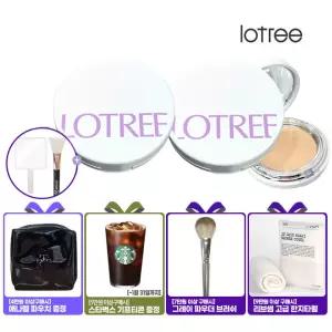 [리뉴얼][로트리] 로사 센티폴리아 트리플 케익 21호 SPF32 PA++ 2개세트 (GIFT)손거울+팩브러쉬