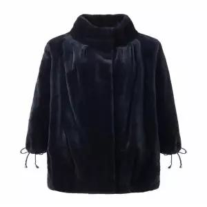 [진도모피]스탠드카라 쉬어드 밍크 자켓(JMJU01NV)