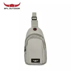 BFL 그레이 캐주얼 슬링백 여행용 크로스백 남녀공용 메신저백 힙색
