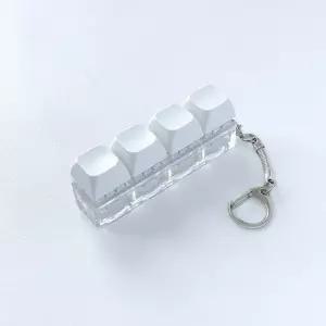 키보드 키캡 키링 딸깍이 열쇠고리 기계식 청축 키홀더 4구 스위치 가방고리 선물 감성 스트레스 해소 커플