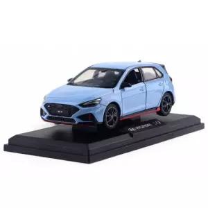 현대 i30 N 미니카 +받침대 풀백 다이캐스팅 자동차