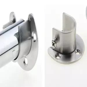 스텐 옷장 U자 봉걸이 1P 받침대 옷걸이봉 지지대