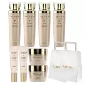 [코리아나]더 블랙 프리미어 기초 4종 완벽 2세트(스킨,로션,크림, 아이크림,쇼핑백)