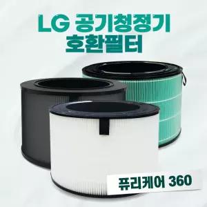 LG 엘지 공기청정기 필터 퓨리케어360 AS181DAW AS309DWA AS199DWA AS280DWFC AS199DWA  AS171DWFC 호환