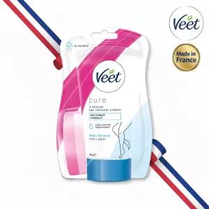 VEET 인샤워 제모크림 150g y존 팔 다리 겨드랑이 털 셀프 왁싱 제모 용품
