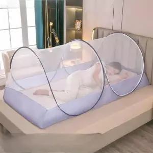 텐트 휴대용 모기장 캠핑 학생 기숙사 캐노피 접이식 방충망