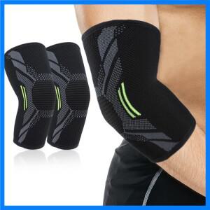 1pc 운동복 스포츠 안전 부상 보호 스포츠 슬리브 패드 탄력 붕대 팔꿈치 받침대 팔꿈치 패드 팔 슬리브 팔