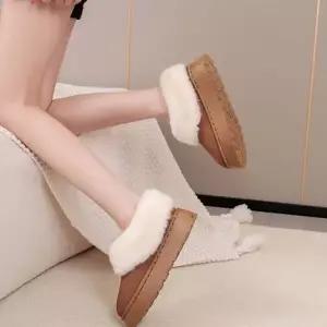 여성 3컬러 통굽 키높이 방한 겨울 털부츠 발목 털 여성워커 여자워커 워커부츠 여성워커부츠 여자워커부츠