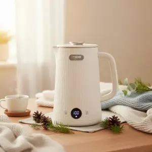 모즈스웨덴 온도조절 전기포트 무선 보온 스텐 1.7리터 화이트