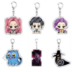 케이팝 데몬 헌터스 아크릴키링 6종 세트 케데헌 굿즈