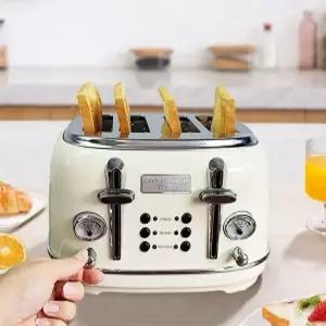 토스트기 4구 토스터기 토스토기 토스터 베이글 토스팅
