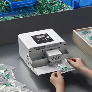 자동 실링기 미니 비닐 밀봉기 접착기 밴드실러