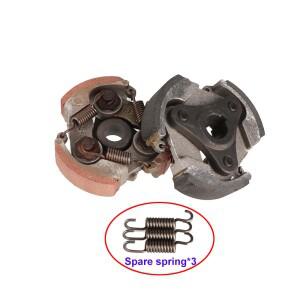 미니 소형 모토 더트 바이크 쿼드 ATV 부품  3 슈 클러치  2T 스프링 원심 패드  47cc 2 스트로크 엔진 포