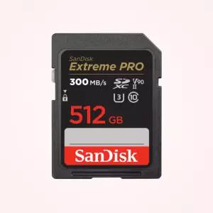 샌디스크 익스트림 프로 SD카드 512GB SDXDK Extreme Pro 카메라 메모리 ST1 freeship