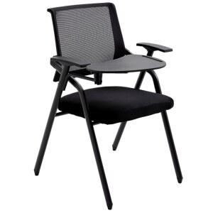 접이식 테이블달린의자 강의실 대학교 교육장 보조 대기블랙 일체형 학교 교육 노랑 교실