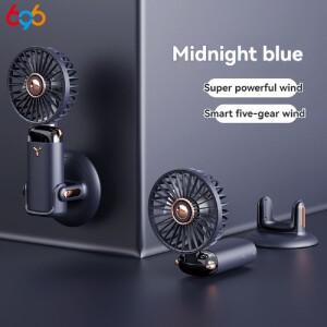 신형 미니 소형 호환 벽걸이형 접이식 1000mAh 배터리 충전 소형 팬 USB 휴대용 데스크탑 핸드헬드 무소음