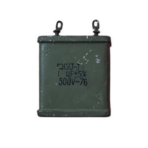 구식 선풍기 오일 침지 커패시터 500V-1.2UF