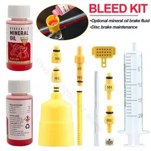 자전거구리스 윤활유 60-120ml 자전거 브레이크 오일 드레인 키트 도구 SHIMANO TEKTRO Avid 시리즈 산악