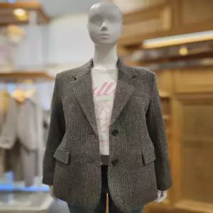 [플라스틱아일랜드] 플라스틱아일랜드 모직싱글재킷 PR4WJ565