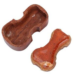 로진 바이올린 로진, 목재 케이스가 도구 위한 유니버설 비올라 내추럴 청소 보우(바이올린)를 있는 악기 첼로