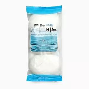 케이티 화이트비누3P 단단한 세수비누 W 세숫비누 화장비누 세안비누 비누