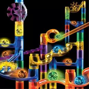 초등 과학놀이 야광구슬 조립 트랙 마블런 손녀선물 놀이방 교육용 창작놀이 학습완구