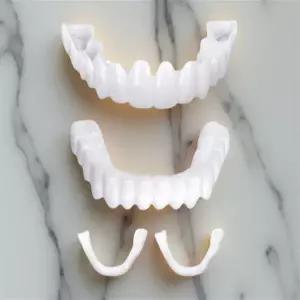 앞니 임시 치아 의치 가짜이빨 가짜치아 인공치아 모조 1+1