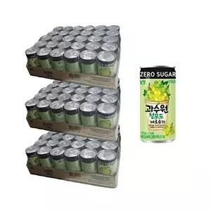 [셀러허브 식품]무료배송 남양 과수원 청포도캔 175ml 90캔 제로주스