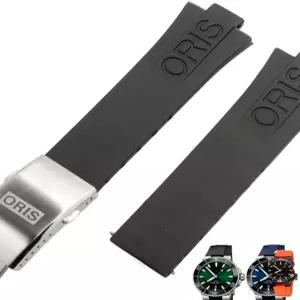 오리스 아퀴스 워치 교체줄 메탈시계 실버 버클 블랙 더블 11mm 스트랩 스냅 24 러버