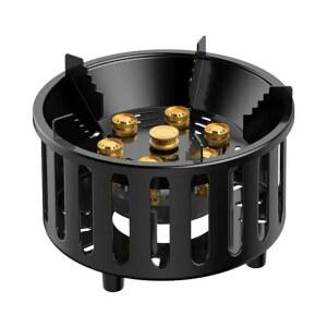 야외가스버너 7구 캠핑 강염 단일로 3구 야외 휴대용 고화력