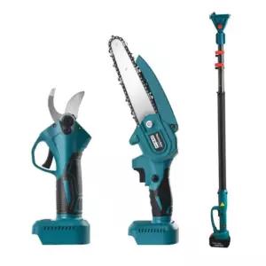 전동 고지가위 가지치기 정원 장대 원예용 톱 충전식 전동고지가위 절단 무선 전지가위