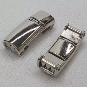 신발끈고정 자석신발끈 매듭없는 운동화 자석클립 실버