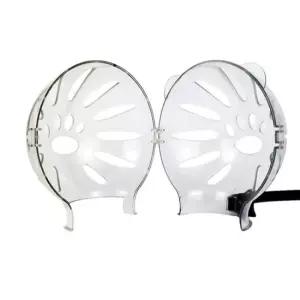 고양이 투명볼 우주인 헬멧 S 소형 투명입마개 냥이입마개 물림방지 입질방지 투명페이스커버