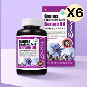네추럴라이즈 감마리놀렌산 보라지오일 영양제 180pX6 BNA