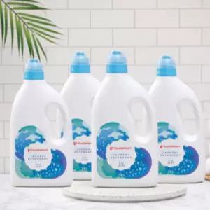 더블하트 유아 아기 섬유 세탁 세제 1.8L 용기형 4개 BNA