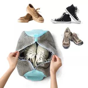 운동화 세탁망 신발 전용 빨래 주머니 극세사 손상 방지 슈즈 보호망