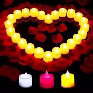 LED LWI227U0 미니 추천 촛불 전자 꾸안꾸 초 티라이트 이벤트