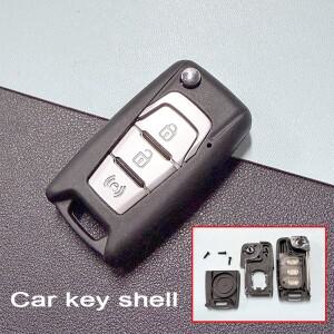 쌍용 호환 코란도 액티언 C200용 3버튼 자동차 접이식 키 폴딩 케이스 하우징