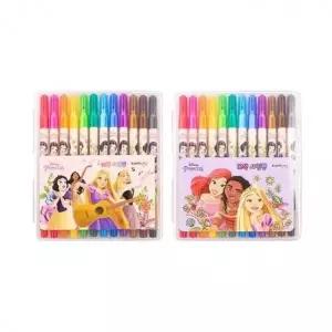 WL 디즈니 프린세스 ver2. 12색 사인펜 2개 1세트