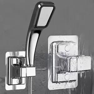 ( )홀더 2P 고정 샤워기 걸이 거치대 헤드 욕실 무타공 샤워기고정