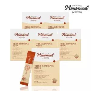 모노밀 곡물효소 프로바이오틱스 저당스틱 30포 x 6박스  총180포)